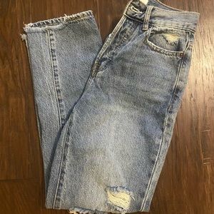 Pacsun High-Rise straight leg jeans